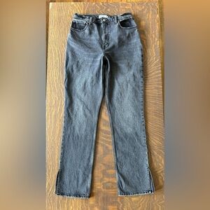 Abercrombie & Fitch ‘90’s Straight Ultra High Rise Women’s Black Jean 30/10 long